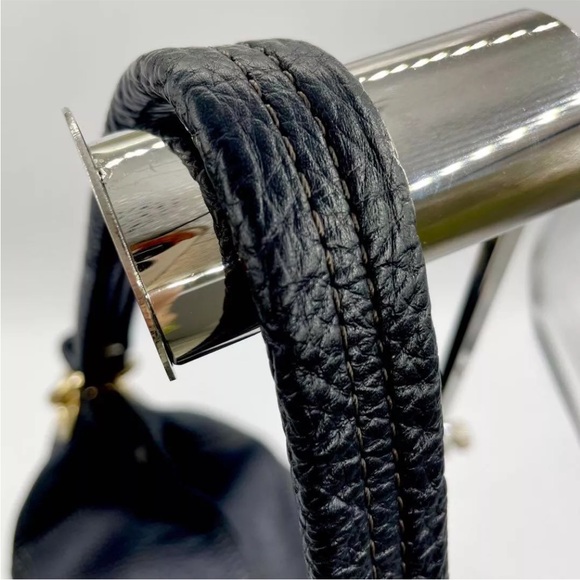 Authentic Burberry Handbag with Gold Hardware - Picture 5 of 12